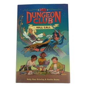 Dungeons & Dragons Dungeon Club Roll Call Graphic Novel by Molly Knox Ostertag